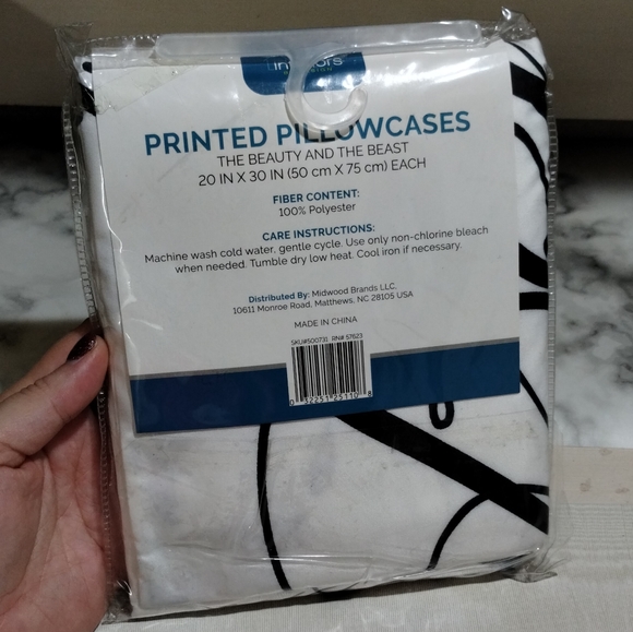 Beauty and Beast Pillow Cases - Picture 2 of 3